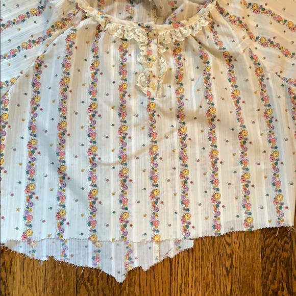 Vintage Top Spare Parts California Prairie Cottagecore Sz M 90s - Picture 6 of 13